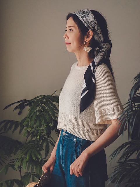 IRENE アイレネ　cut yarn knit tops IRENE（アイレネ）の「カットヤーンニットトップス / Cut Yarn