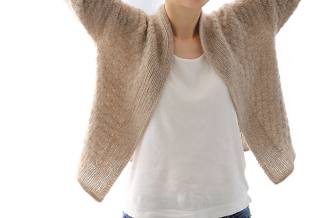 A POIS CARDIGAN -Knitting Pattern- – Itaca Yarns