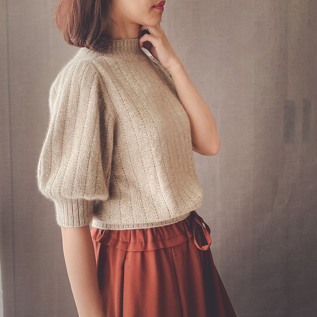 UNA SWEATER -knitting pattern- – Itaca Yarns