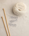 CARDIFF CASHMERE LABELS - SET OF 5